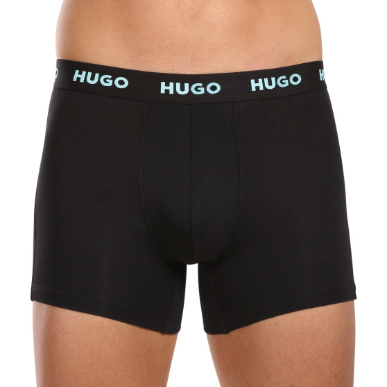 3PACK Boxershorts til mænd HUGO sort (50503079 971)