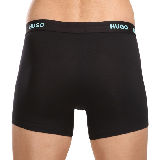 3PACK Boxershorts til mænd HUGO sort (50503079 971)