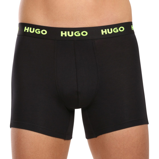 3PACK Boxershorts til mænd HUGO sort (50503079 971)