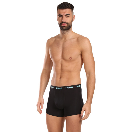 3PACK Boxershorts til mænd HUGO sort (50503079 971)