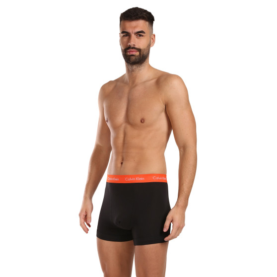 3PACK Boxershorts til mænd Calvin Klein sort (U2662G-MWR)