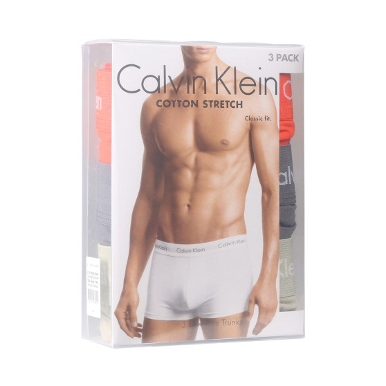 3PACK Boxershorts til mænd Calvin Klein flerfarvet (U2664G-MWQ)