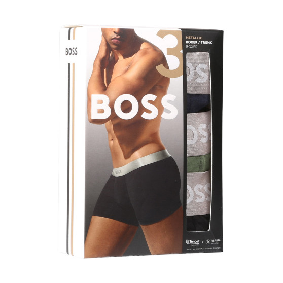 3PACK Boxershorts til mænd BOSS flerfarvet (50514998 982)