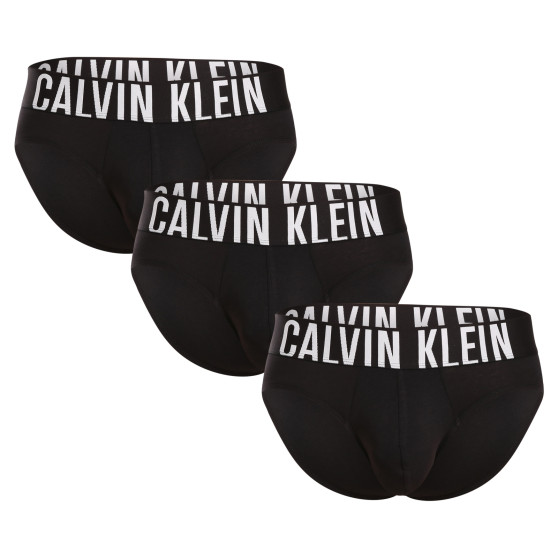 3PACK Trusser til mænd Calvin Klein sort (NB3607A-UB1)