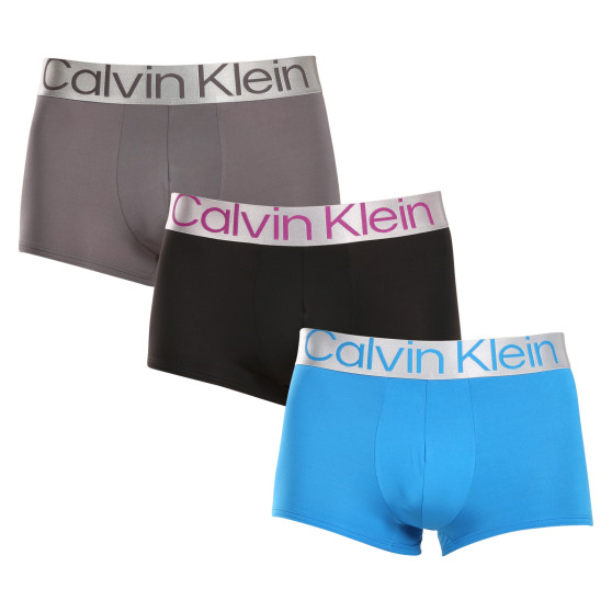 3PACK Boxershorts til mænd Calvin Klein flerfarvet (NB3074A-MH8)