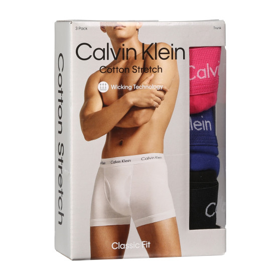 3PACK Boxershorts til mænd Calvin Klein flerfarvet (NB2615A-NLT)