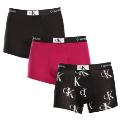 3PACK Boxershorts til mænd Calvin Klein flerfarvet (NB3528E-MRS)