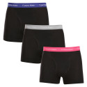 3PACK Boxershorts til mænd Calvin Klein sort (NB2615A-MLR)