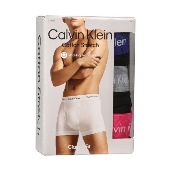 3PACK Boxershorts til mænd Calvin Klein sort (NB2615A-MLR)