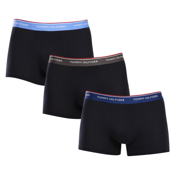 3PACK Boxershorts til mænd Tommy Hilfiger mørkeblå (UM0UM01642 0SS)