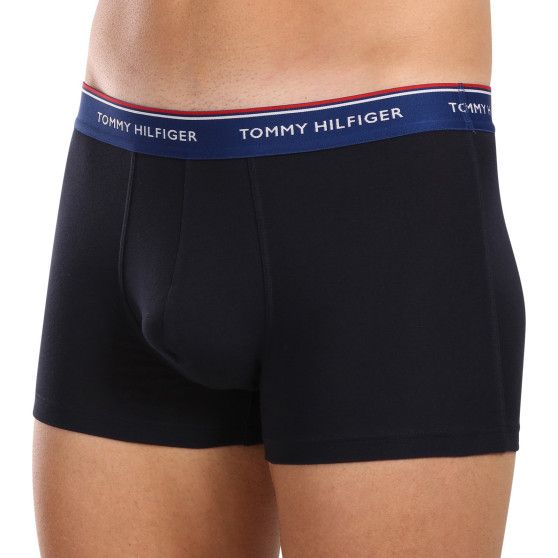 3PACK Boxershorts til mænd Tommy Hilfiger mørkeblå (UM0UM01642 0SS)