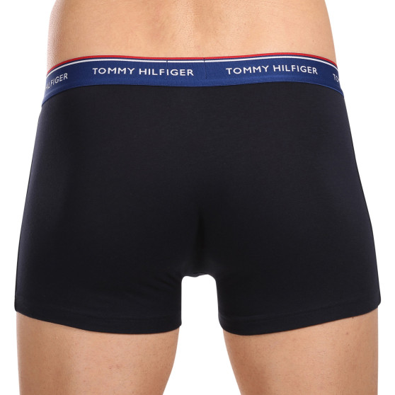 3PACK Boxershorts til mænd Tommy Hilfiger mørkeblå (UM0UM01642 0SS)