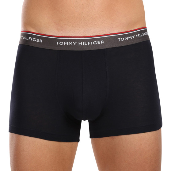 3PACK Boxershorts til mænd Tommy Hilfiger mørkeblå (UM0UM01642 0SS)