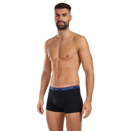 3PACK Boxershorts til mænd Tommy Hilfiger mørkeblå (UM0UM01642 0SS)