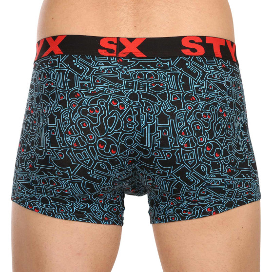 6PACK Boxershorts til mænd Styx art sports gummi flerfarvet (6G12697124/2)