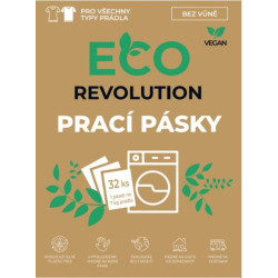 EcoRevolution Vaskestrimler uparfumeret 32 stk. (ECO84697)