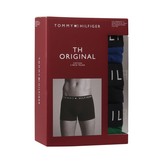 3PACK Boxershorts til mænd Tommy Hilfiger flerfarvet (UM0UM03180 0VX)