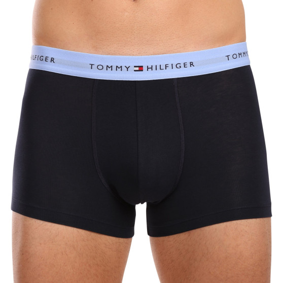 3PACK Boxershorts til mænd Tommy Hilfiger mørkeblå (UM0UM02763 0VI)