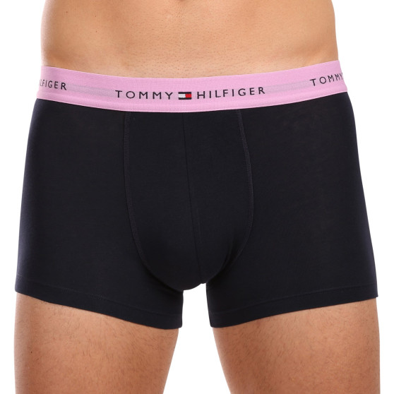 3PACK Boxershorts til mænd Tommy Hilfiger mørkeblå (UM0UM02763 0VI)