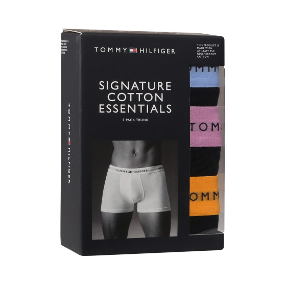 3PACK Boxershorts til mænd Tommy Hilfiger mørkeblå (UM0UM02763 0VI)