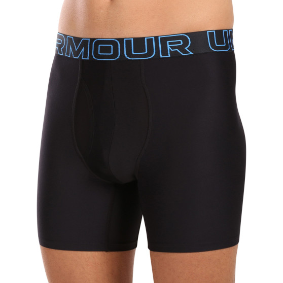 3PACK Boxershorts til mænd Under Armour sort (1383878 002)