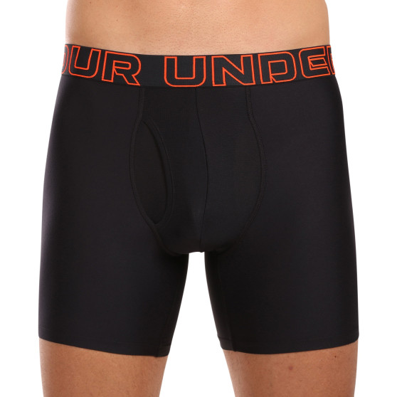 3PACK Boxershorts til mænd Under Armour sort (1383878 002)