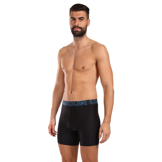 3PACK Boxershorts til mænd Under Armour sort (1383878 002)