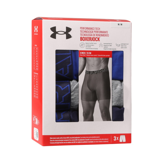 3PACK Boxershorts til mænd Under Armour flerfarvet (1383878 400)