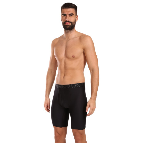 3PACK Boxershorts til mænd Under Armour sort (1383880 001)