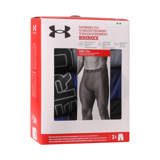 3PACK Boxershorts til mænd Under Armour flerfarvet (1383881 400)