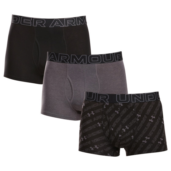 3PACK Boxershorts til mænd Under Armour flerfarvet (1383892 001)