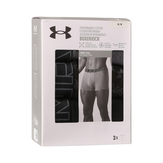 3PACK Boxershorts til mænd Under Armour flerfarvet (1383892 001)