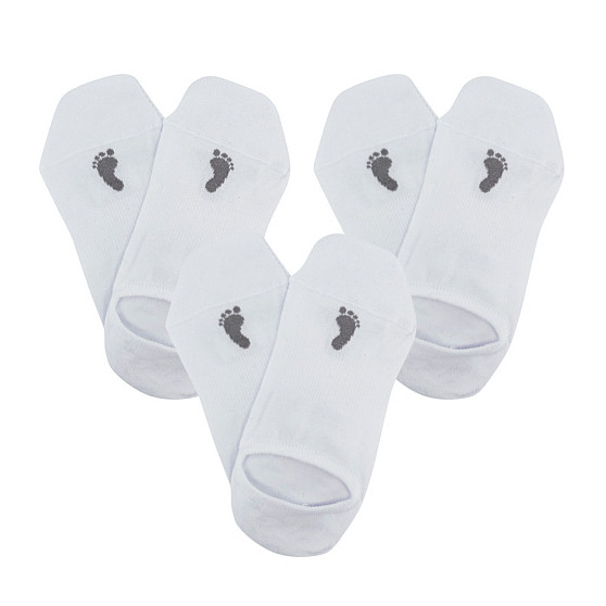 3PACK sokker VoXX hvid (Barefoot sneaker)