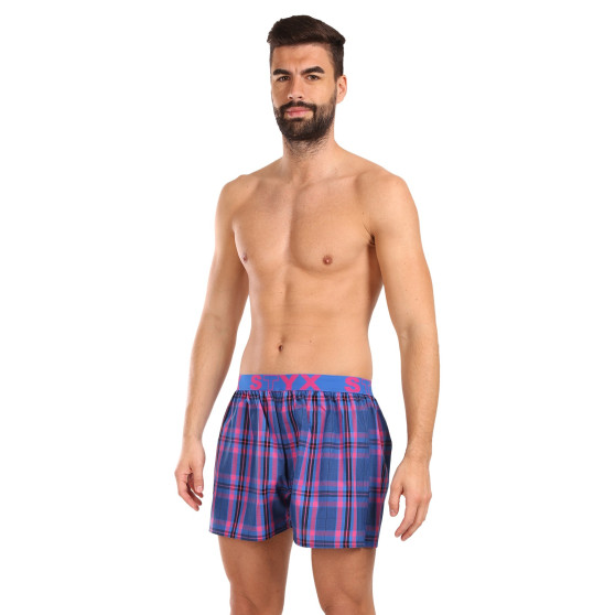 Boxershorts til mænd Styx sport gummi flerfarvet (B1032)