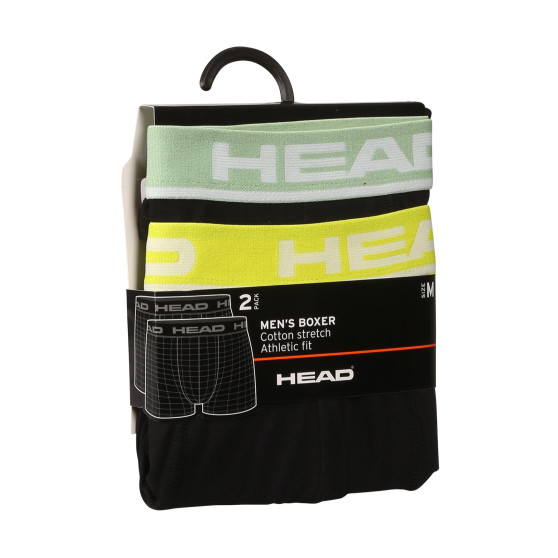 2PACK Boxershorts til mænd HEAD sort (701202741 023)