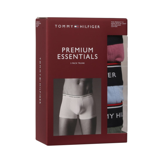 3PACK Boxershorts til mænd Tommy Hilfiger flerfarvet (1U87903842 0XV)