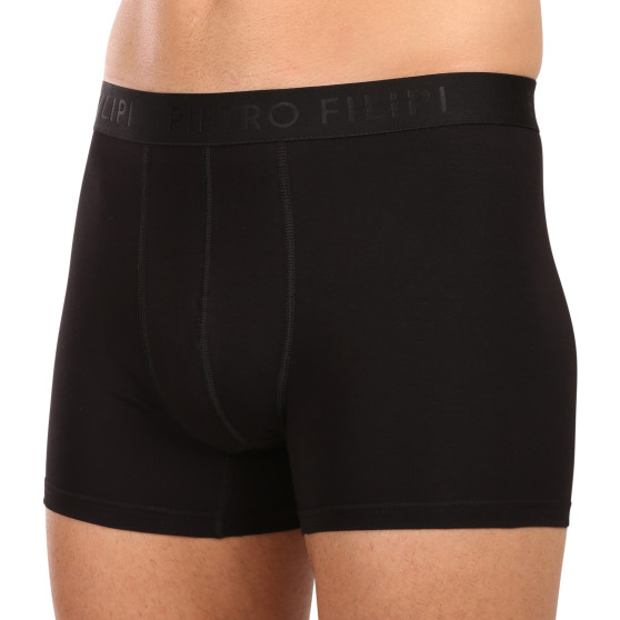 3PACK Boxershorts til mænd Pietro Filipi sort (3BCL001)