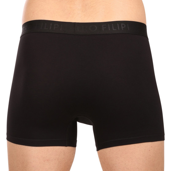 3PACK Boxershorts til mænd Pietro Filipi sort (3BCL001)