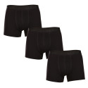 3PACK Boxershorts til mænd Pietro Filipi sort (3BCL001)