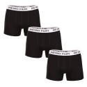 3PACK Boxershorts til mænd Pietro Filipi sort (3BCL003)