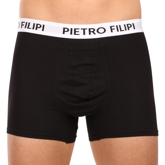 3PACK Boxershorts til mænd Pietro Filipi sort (3BCL006)