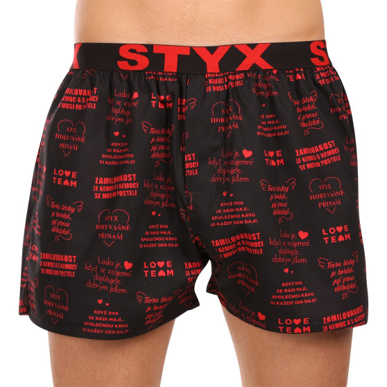 5PACK Boxershorts til mænd Styx art sports gummi flerfarvet (5B1187789)