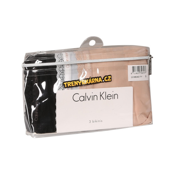 3PACK Dametrusser Calvin Klein flerfarvet (QD3804E-FIY)