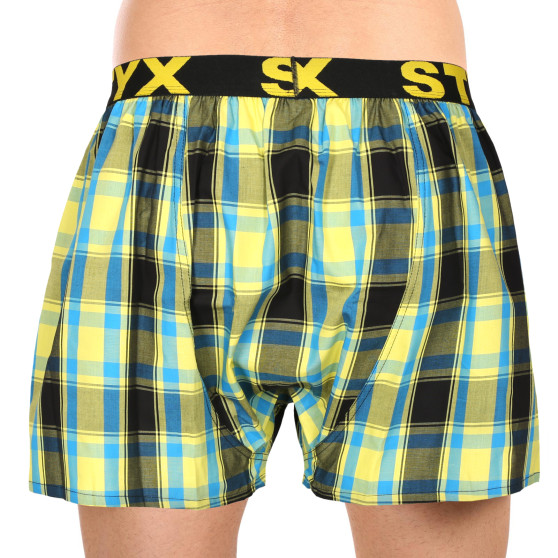 Boxershorts til mænd Styx sport gummi flerfarvet (B1033)