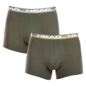 2PACK Boxershorts til mænd HEAD green (701226183 001)