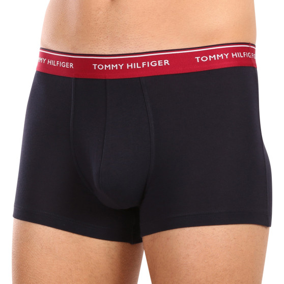 3PACK Boxershorts til mænd Tommy Hilfiger mørkeblå (UM0UM01642 0R6)