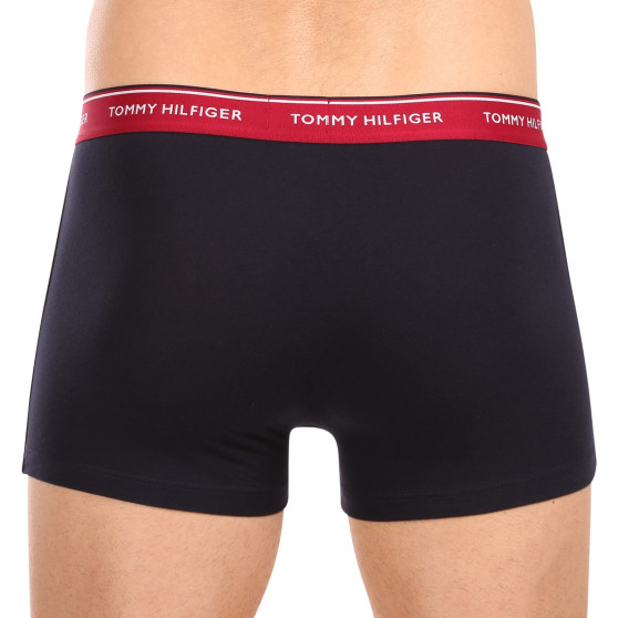 3PACK Boxershorts til mænd Tommy Hilfiger mørkeblå (UM0UM01642 0R6)