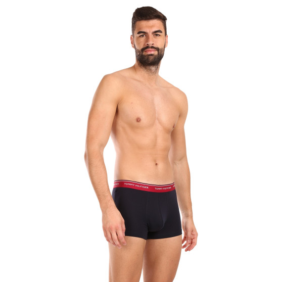 3PACK Boxershorts til mænd Tommy Hilfiger mørkeblå (UM0UM01642 0R6)