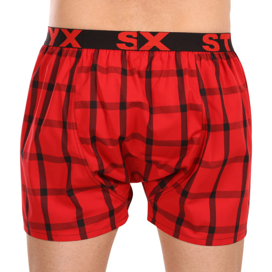 3PACK Boxershorts til mænd Styx sport elastik flerfarvet (3B103133)