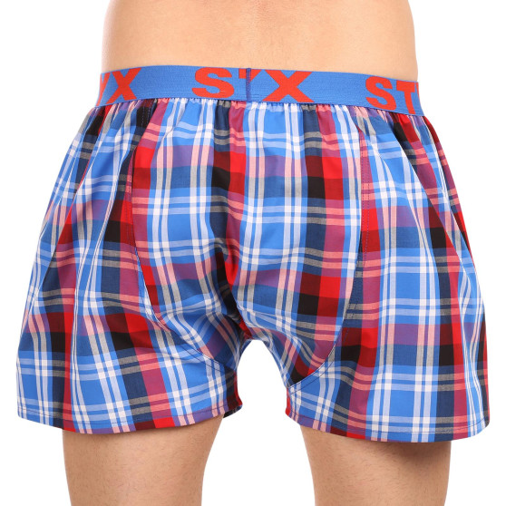 3PACK Boxershorts til mænd Styx sport elastik flerfarvet (3B103739)